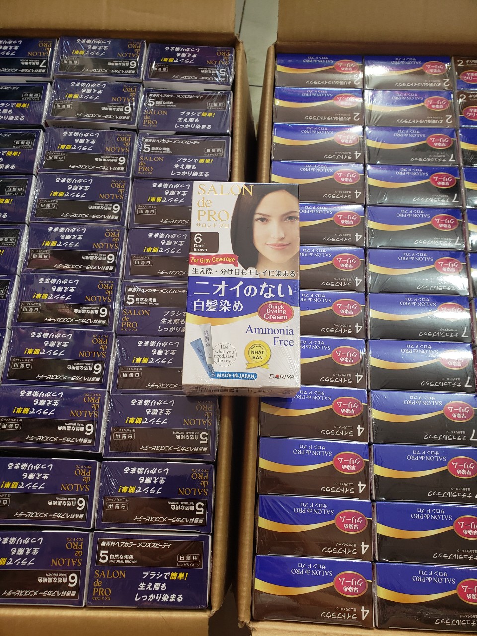 ( Nữ ) Thuốc Nhuộm Tóc Salon De Pro Nhật Bản Số 6
