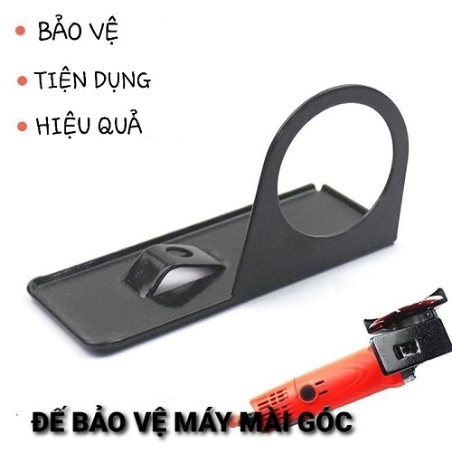 Giá đỡ định cữ dùng cho máy mài góc cầm tay 110x48.3mm đúc nguyên khối