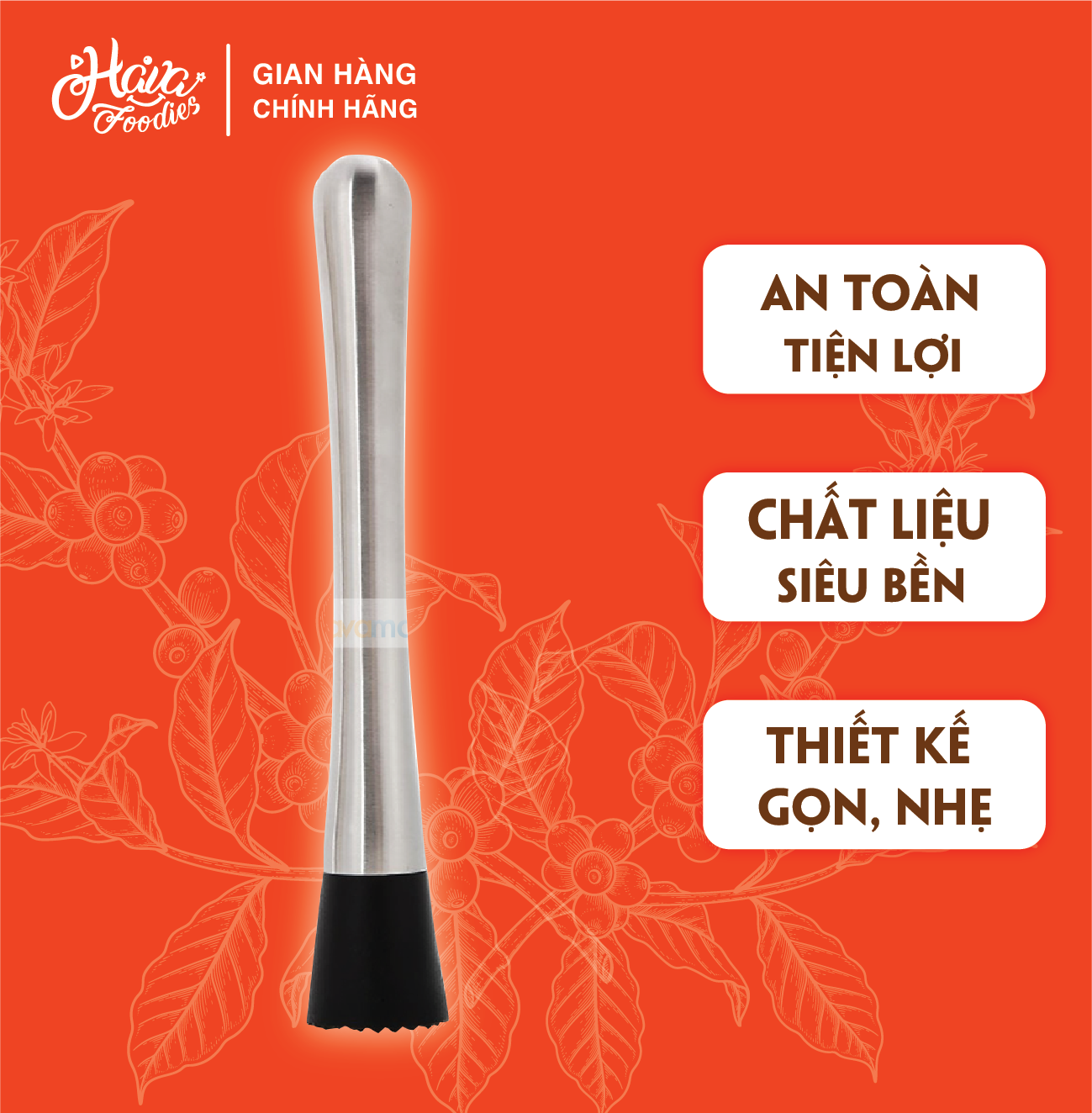 [HOÀN TIỀN MAX 10%] Chày Dầm Pha Chế Cocktail– Bar muddle