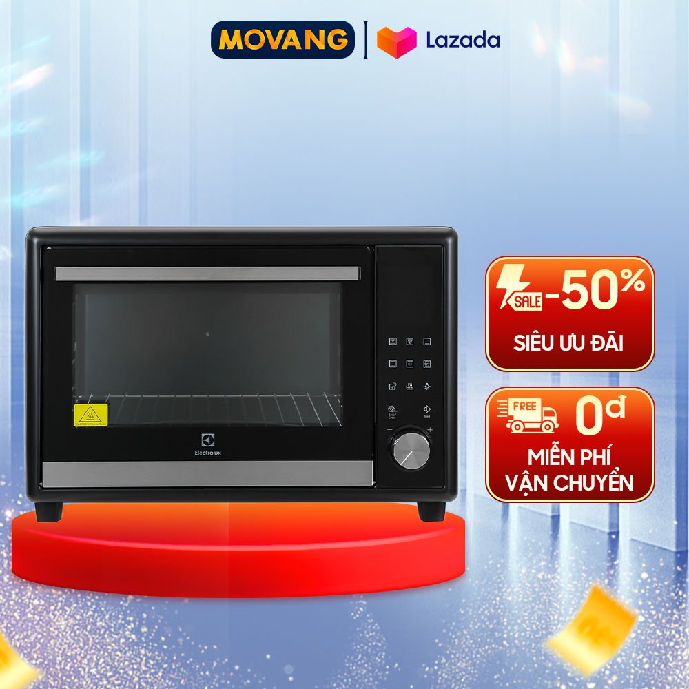 - lò nướng electrolux eot40dbd 40 lít - làm nóng bằng thanh nhiệt - công suất 2100w