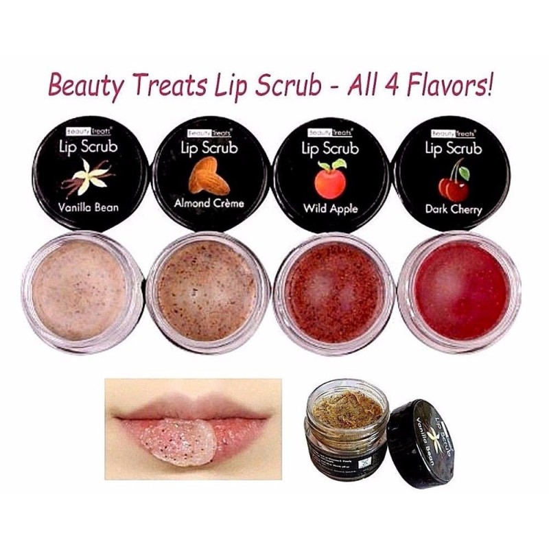 Tẩy tế bào chết cho môi BEAUTY TREATS Almond Creme 10.5gr