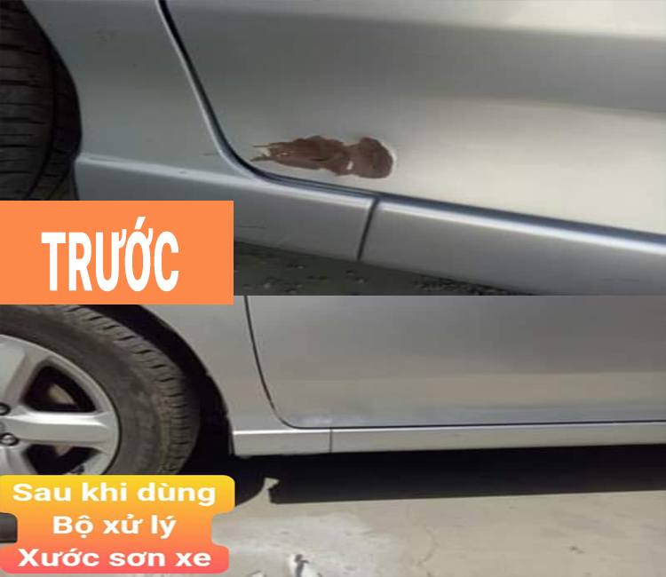 Bộ xóa xước sơn xe oto màu Bạc (kèm video)