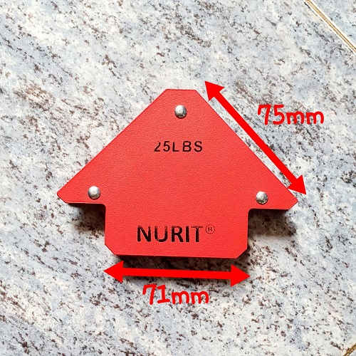 Thước Ê Ke Góc Nam Châm Lực Hít 12 kg Dùng Trong Ngành Cơ Khí