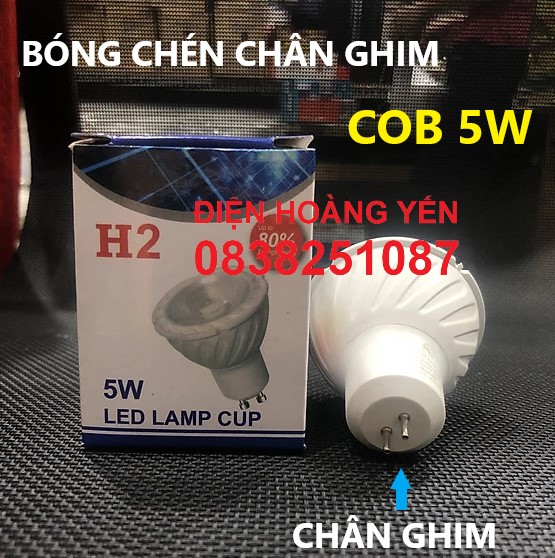 High-Quality 5W Cob Led Cup Light with Pin Base