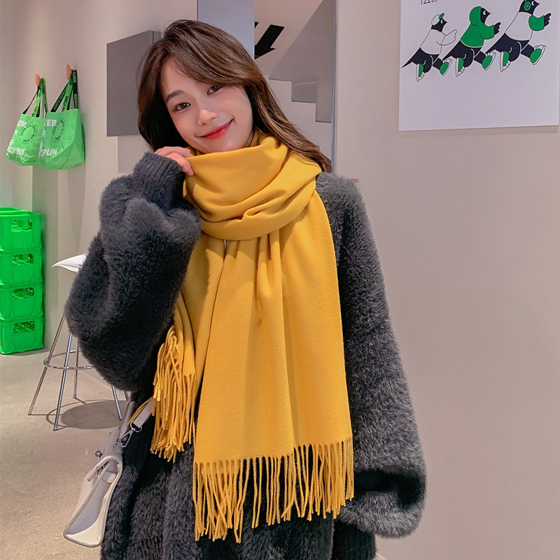 Khăn cashmere len dạ dài mềm mại dễ thương THY THY STORE