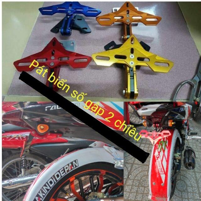 Pát Biển Số Gập 2 Chiều cho EXciter 150+Winner 150