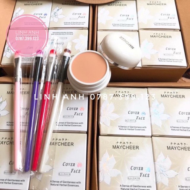 KEM CHE KHUYẾT ĐIỂM MAYCHEER + CỌ TÉM