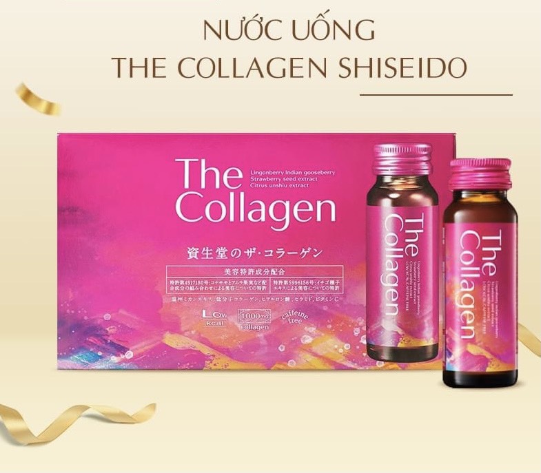 Nước Uống Đẹp Da THE COLLAGEN SHISEIDO (Hộp 10 chai x 50 ml)