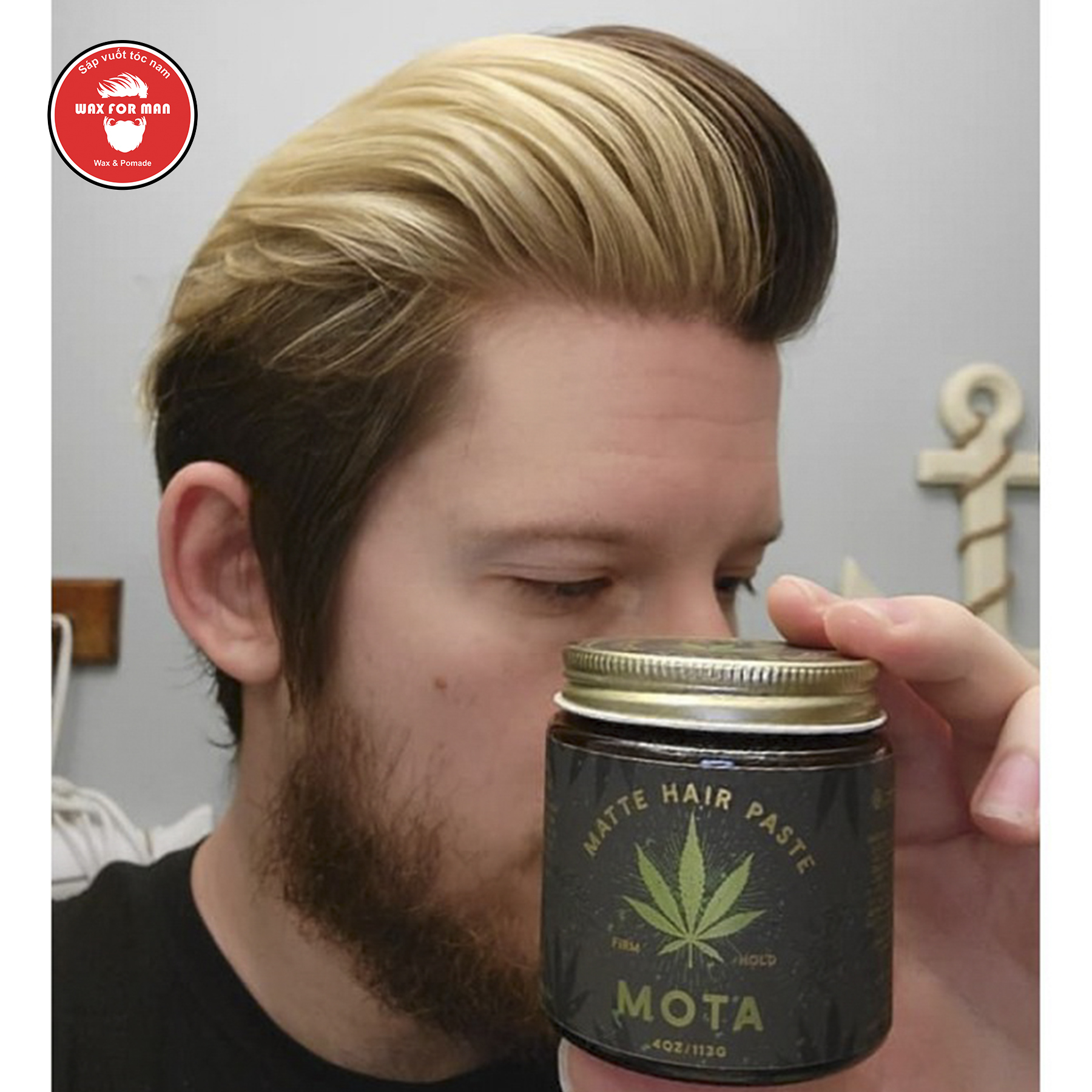 Sáp vuốt tóc Grim Grease Mota Matte Hair Paste