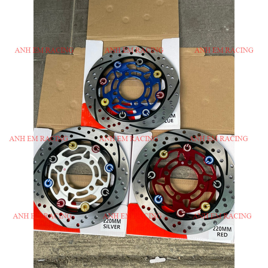 Đĩa Thắng Brem 220mm Lòng Nhôm Gắn Sirius Wave Dream