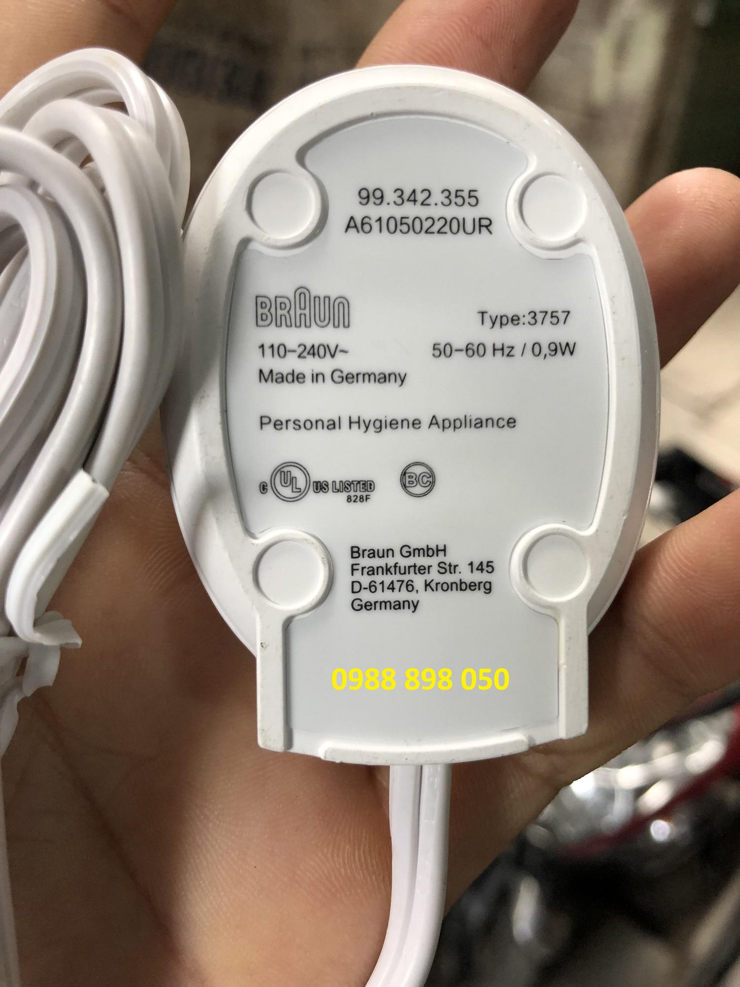 Sạc bàn chải braun bản gốc
