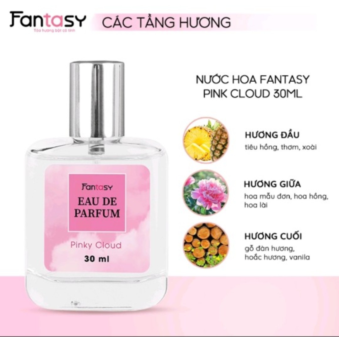 NƯỚC HOA FANTASY 30ML ( 5 MÙI HƯƠNG)