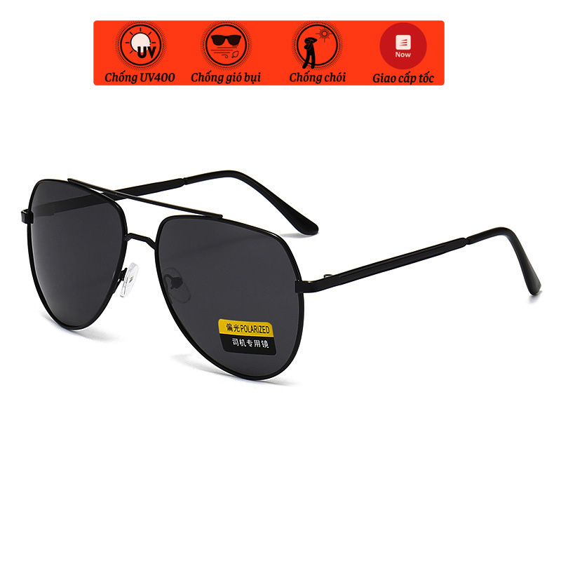 Sunglasses male MK07K-aviator sunglasses polarized fashion Korean version, sunglasses anti-ultraviolet UV400 underwire steel