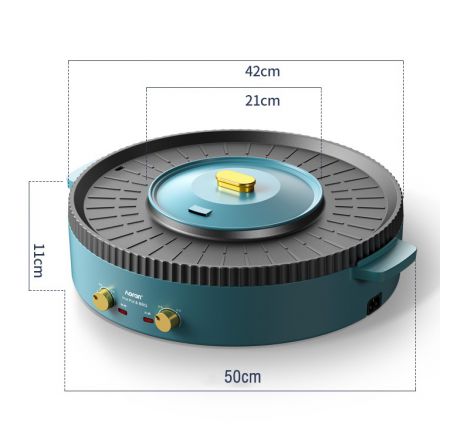 Nồi Lẩu Nướng Đa Năng Phong Cách Hàn Quốc KB-518, Nồi Lẩu Nướng Đa Năng công xuât lớn tiết kiệm điện năng phù hợp cho hộ gia đình 5-6 người sử dụng.an toàn khi sủ dụng dễ dàng lau chùi Bh 12 tháng Bến thành Store