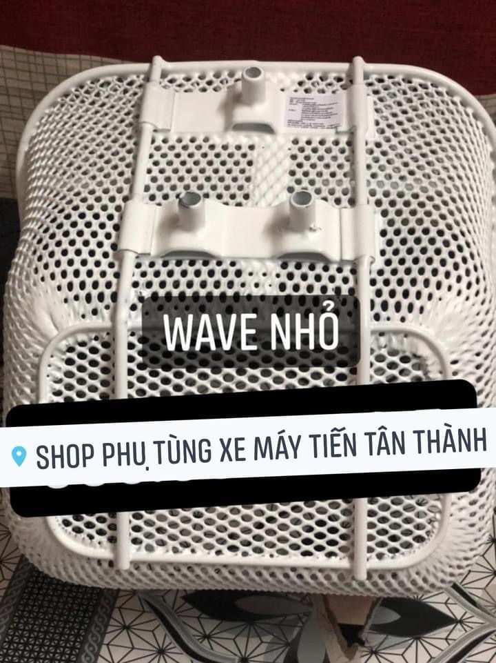 Rổ nhựa Xe máy WAVE FULED RS 100 MÀU TRẮNG