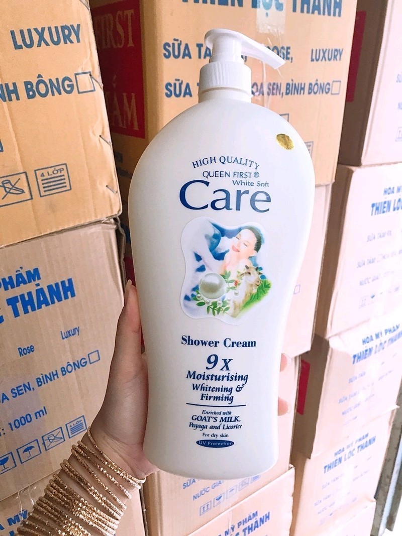 [Hoàn Tiền 10%] [HCM]Combo 2 Chai Sữa Tắm Dê Care