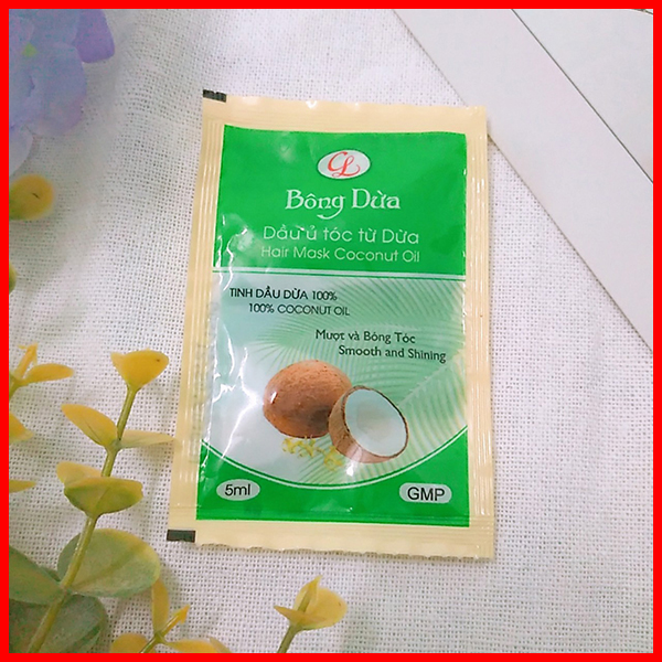 [HCM]Dầu Ủ Tóc Từ Dừa Cửu Long 1 Gói