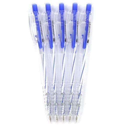 Combo 50 cây bút bi xanh hàng khuyến mãi từ những bộ quà tặng kèm tách ra - Có gói combo 50 cây tiện lợi