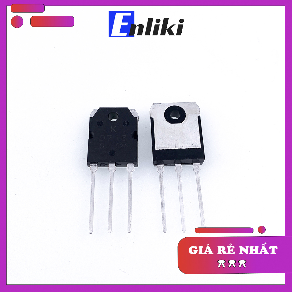 TRANS D718 NPN 8A 120V TO3P (ManaChip)