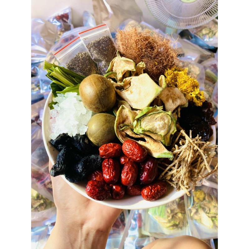 Sét Trà Sâm bí đao loại nấu 5 lít_400gram