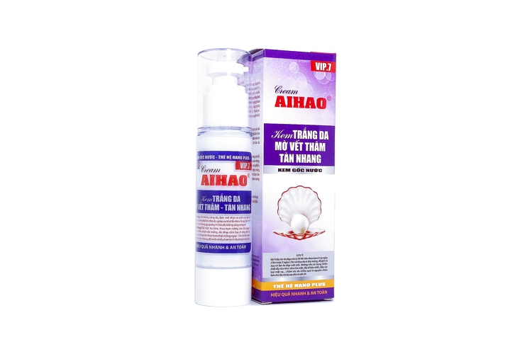 Kem AIHAO Trắng da, Mờ vết thâm - tàn nhang (VIP.7 - Chai 50ml)
