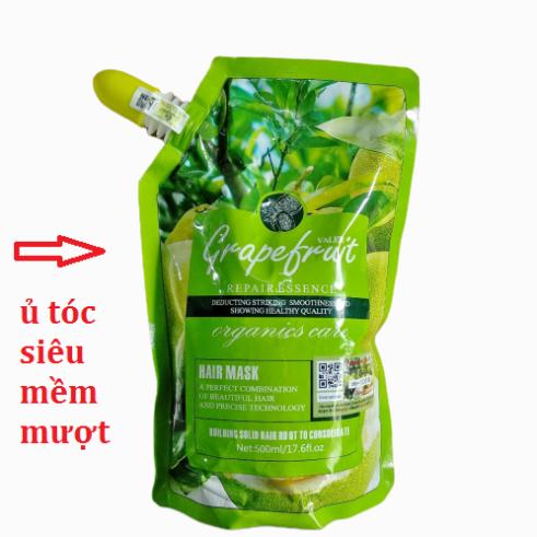 Kem ủ tóc bưởi siêu mềm mượt - kem ủ tóc cao cấp