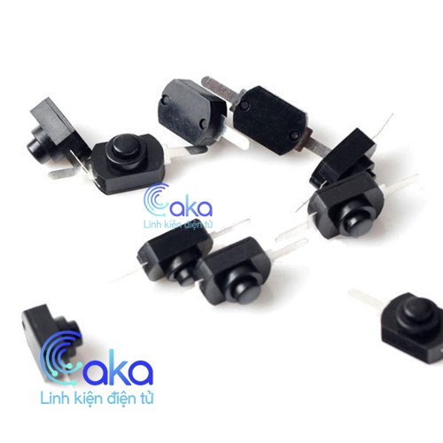 Bộ 5 Công Tắc Đèn Pin 2 Chân 2P Mini Dùng Cho Mạch Điện