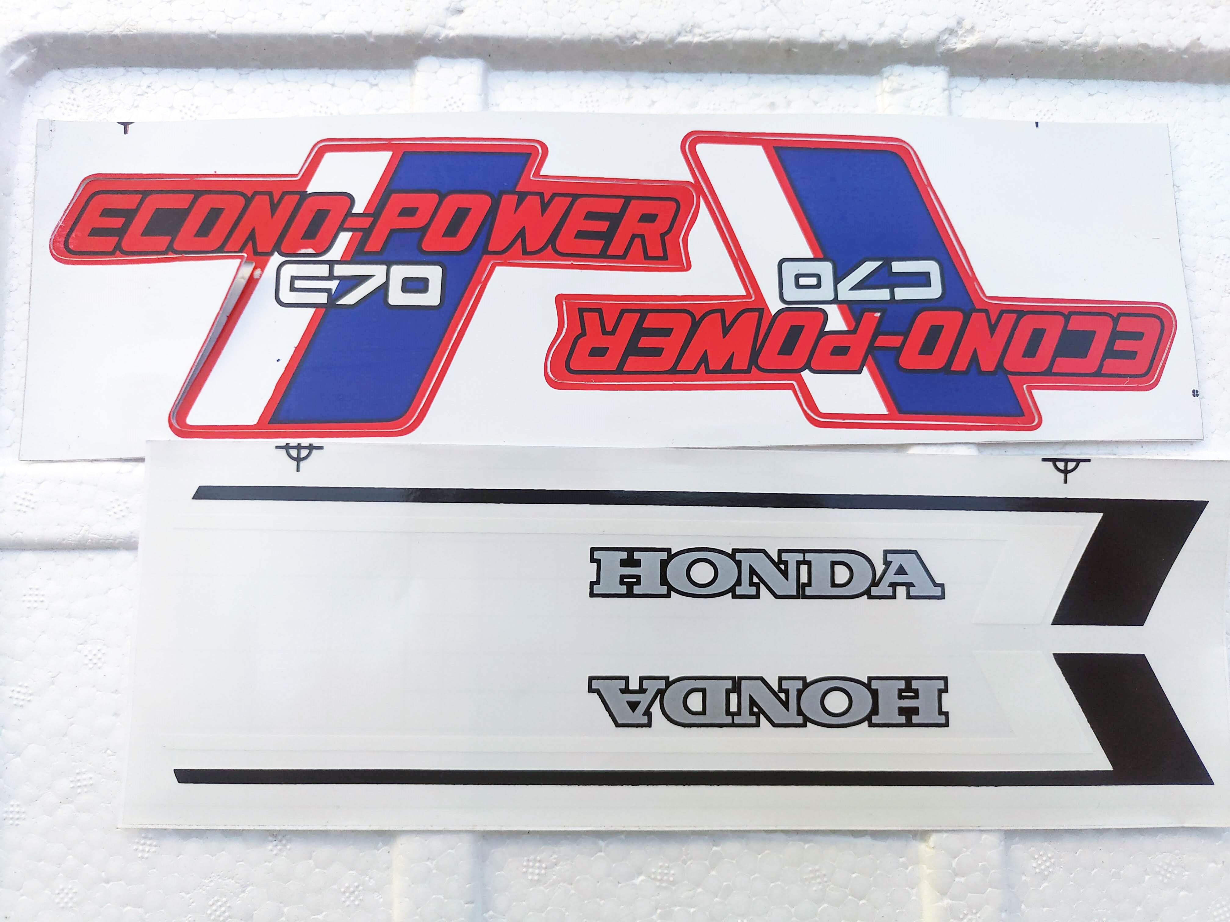 bộ tem honda  cup DD 70 đỏ