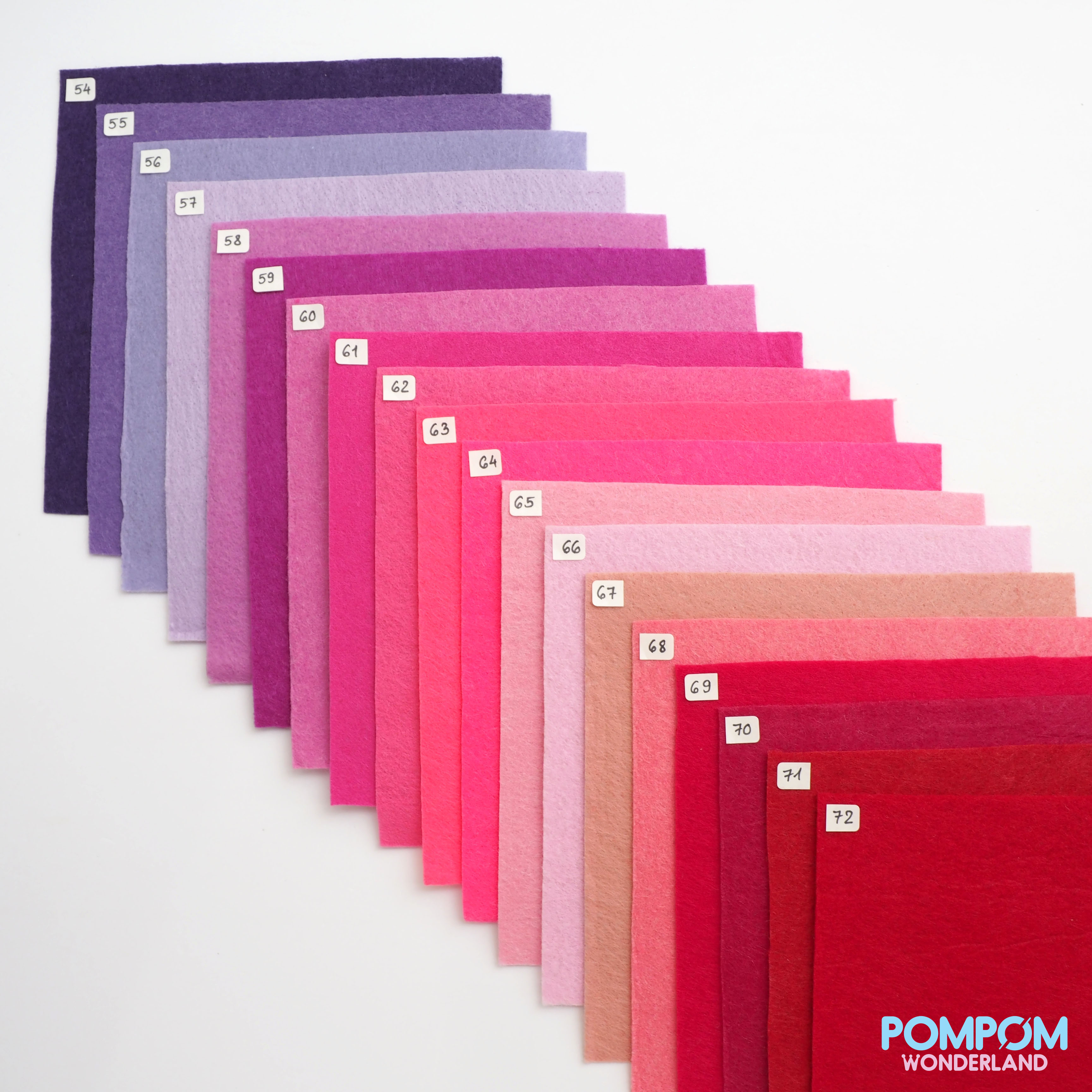 Craft Felt Sheets 30x30cm (72 Colors to Choose)