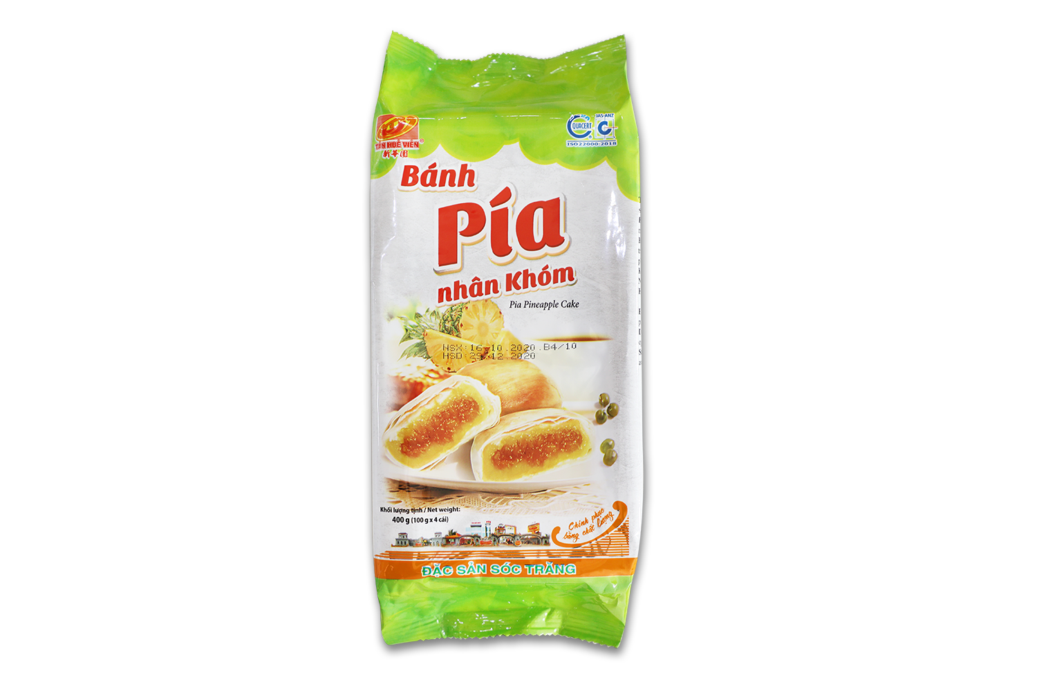 BÁNH PÍA CHAY KHÓM TÂN HUÊ VIÊN