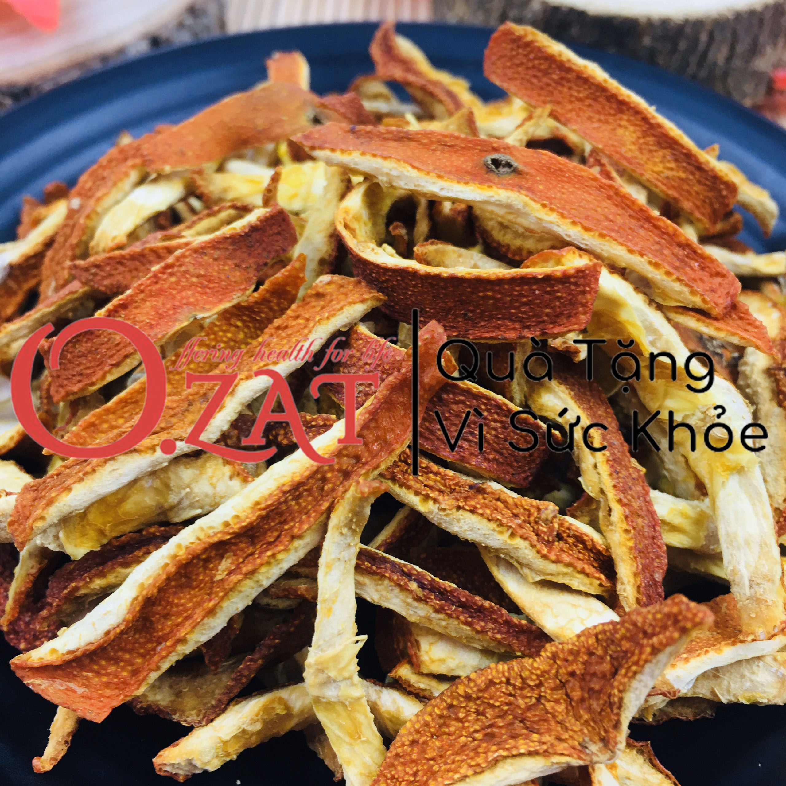 Trà vỏ cam cắt nhỏ sấy khô O.ZAT 100g