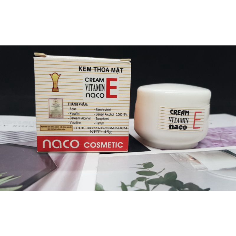 Kem Dưỡng Trắng Vitamin E NaCo