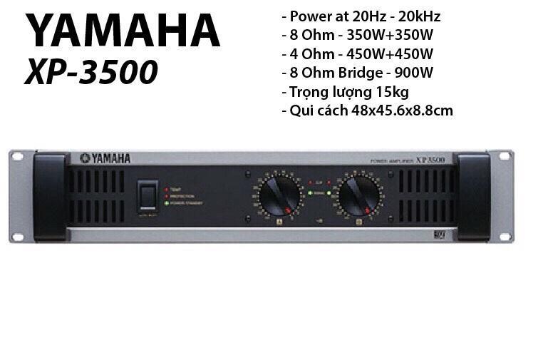 [HCM][Trả góp 0%]Cục đẩy công suất Yamaha XP3500