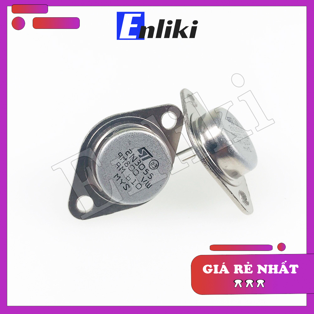 2N3055 NPN 15A100V TO-3 ST (Thường) Transistor