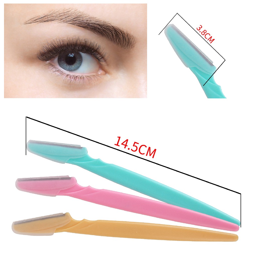 bộ 3 dao cạochân mày tiện lợi