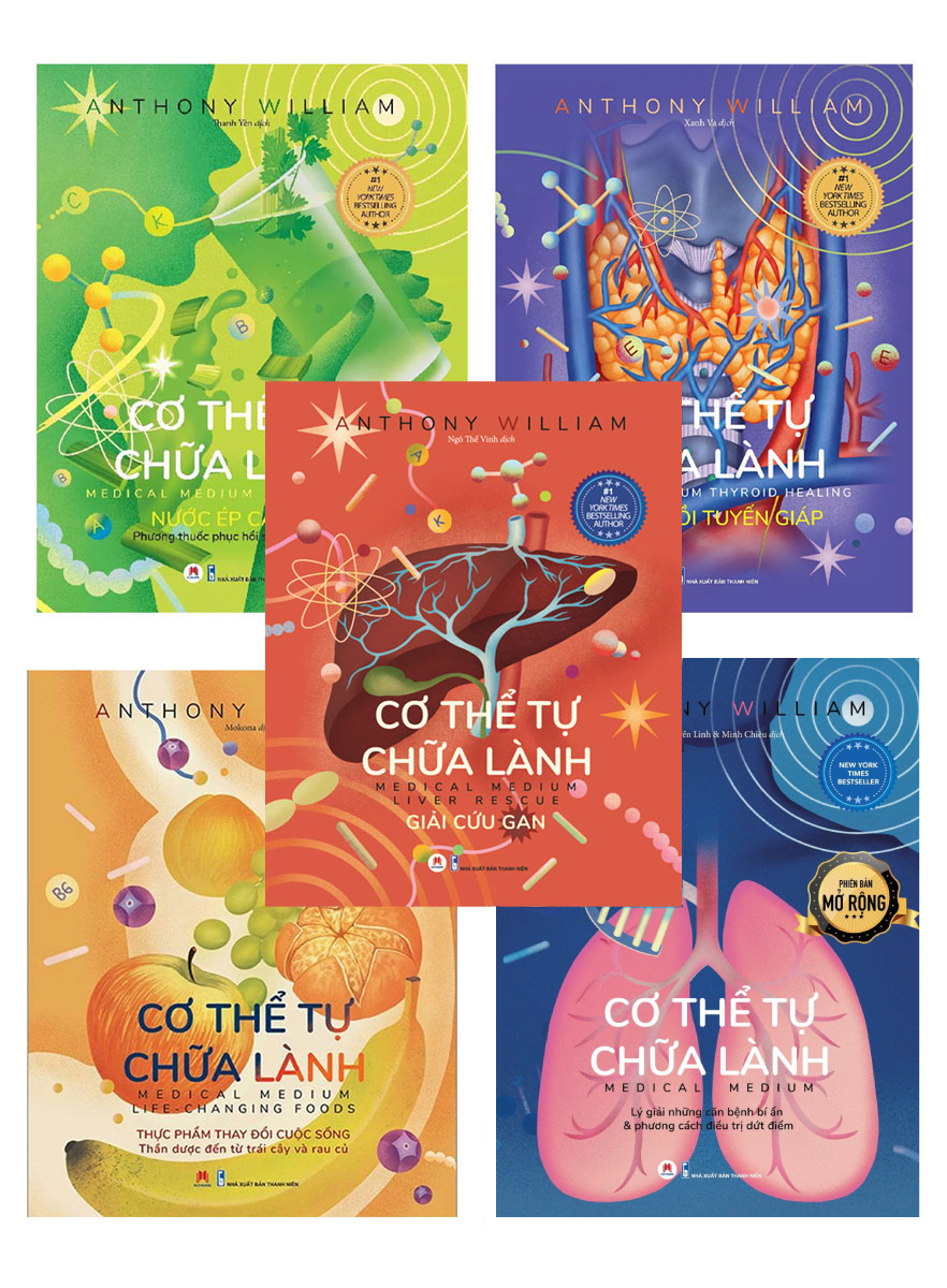 Combo Cơ Thể Tự Chữa Lành (Bộ 5 Cuốn) - Newshop