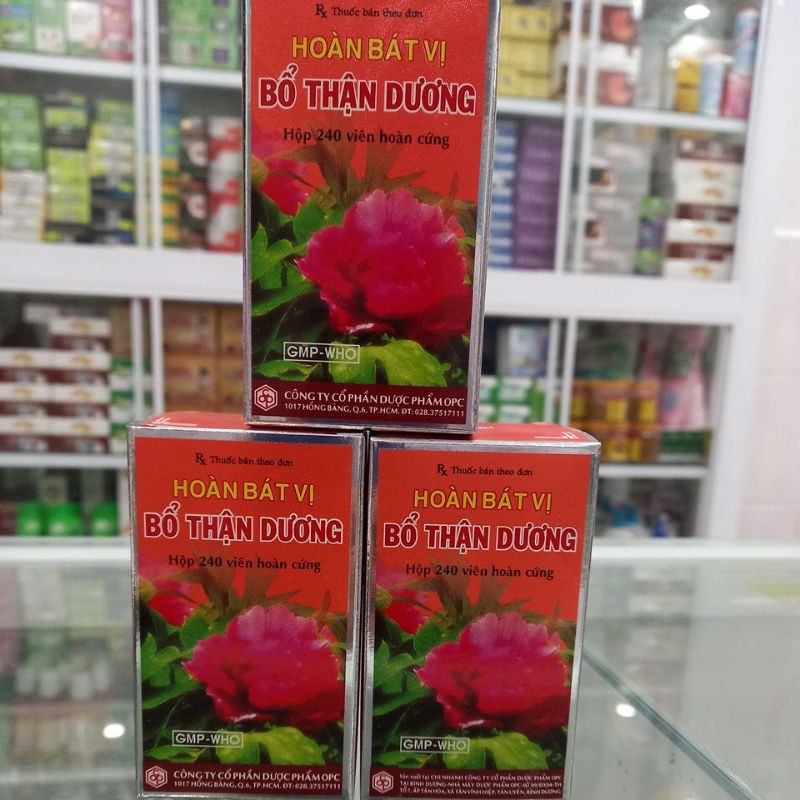 Hoàn bát vị BỔ THẬN DƯƠNG OPC (Hộp 240 viên)