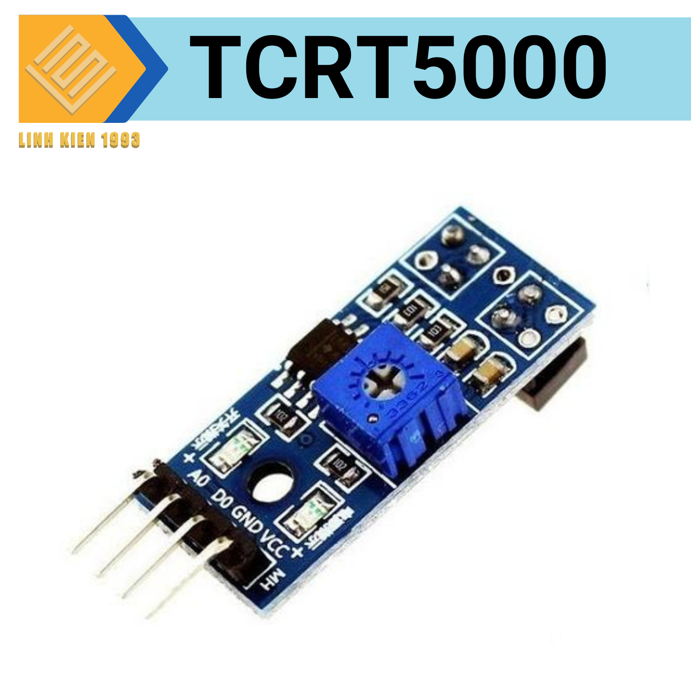 Cảm biến dò line TCRT5000 Line Follower Sensor 1 kênh