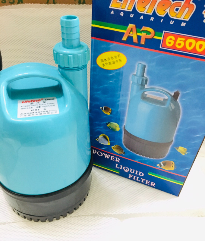 Máy bơm nước bể cá thả chìm LifeTech AP 6500