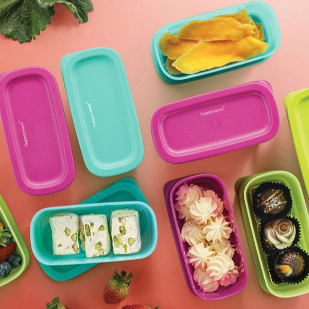 Bộ hộp Tupperware Mini Rectangular 250ML (4)