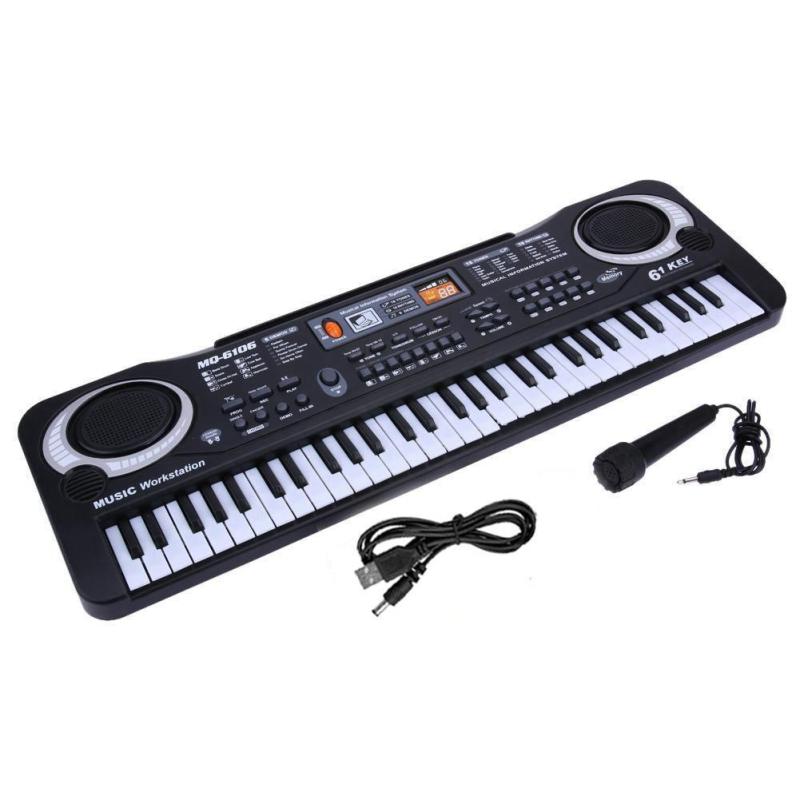 Đàn Organ điện tử đa năng 61 phím MQ-6106 có Micro dành cho trẻ em