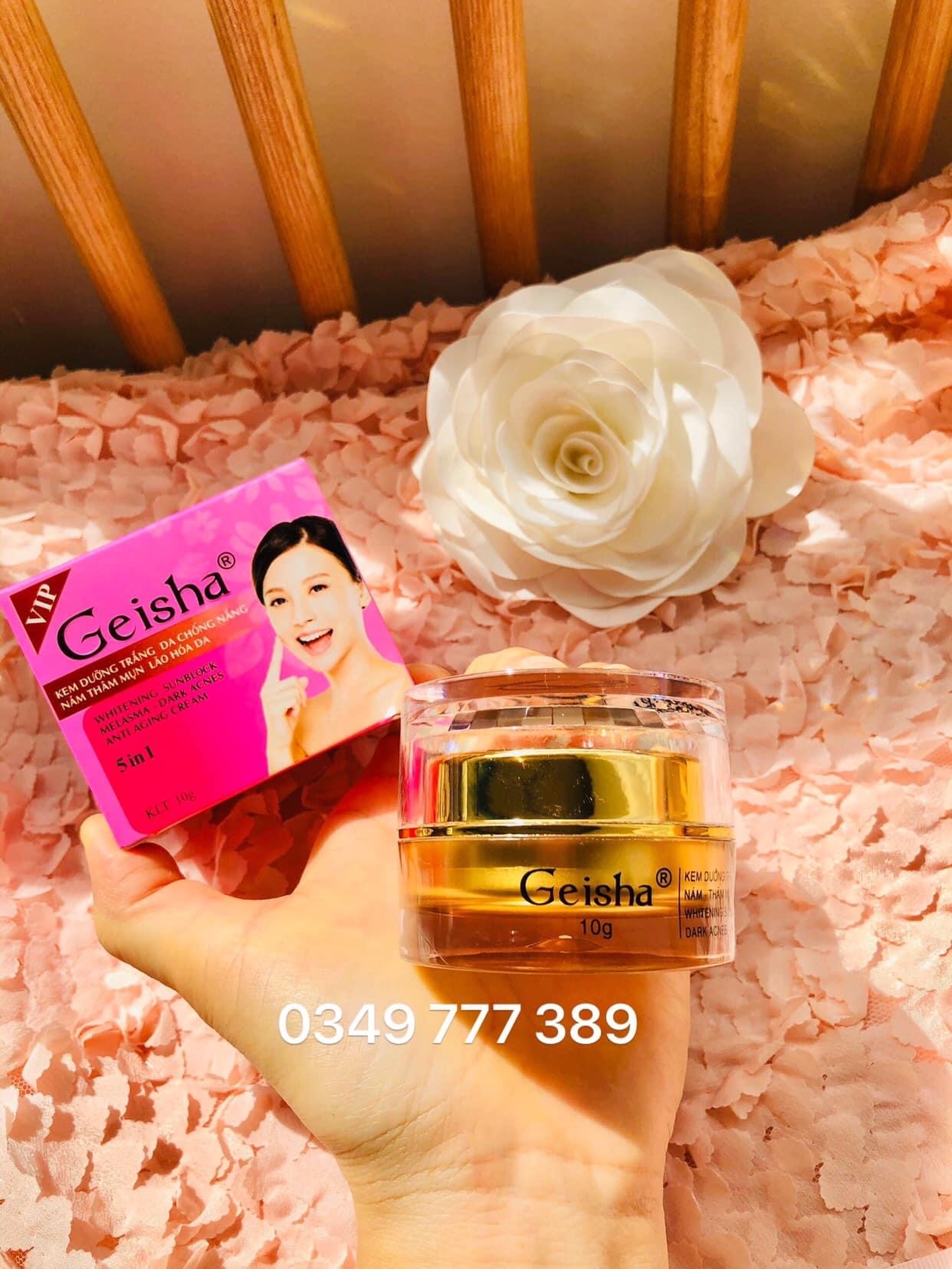 [HCM]Kem VIP GEISHA 5 trong 1