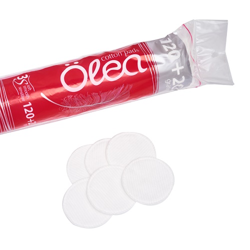 Combo 3 bông tẩy trang Olea cotton pad 140 miếng