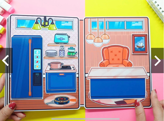 Ngôi nhà búp bê giấy Aesthetic Mansion