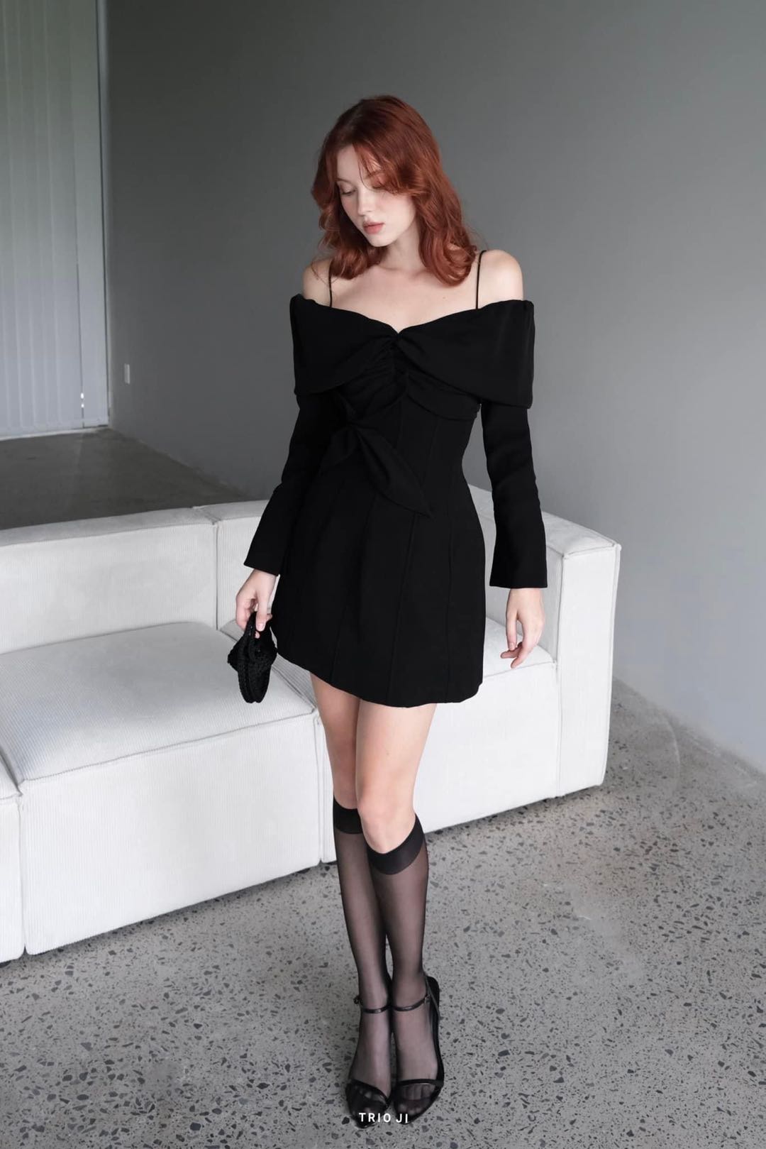 TRIO JI Đầm thiết kế CELAINE Dress