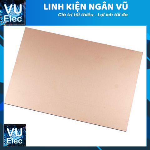 Phíp Đồng FR4 15x20CM 1.6MM A5 1 Mặt (Phíp thủy tinh)