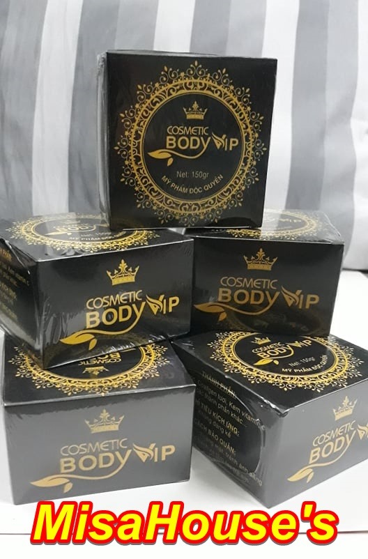 Bộ 5 Kem dưỡng da toàn thân Body VIP trắng da mịn màng, thẩm thấu nhanh hàng chuẩn- Nâng niu làn da đẹp