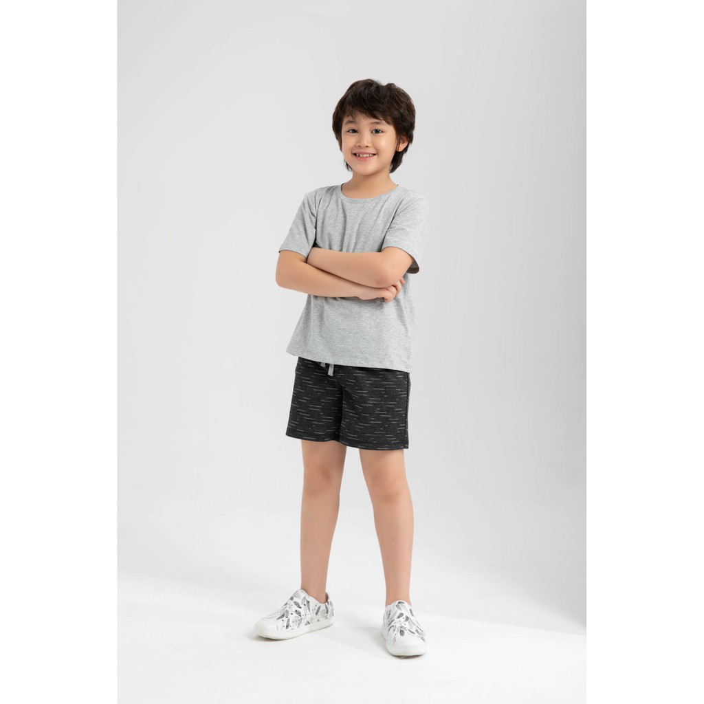 Áo thun cộc tay bé trai IVY moda MS 57K1339