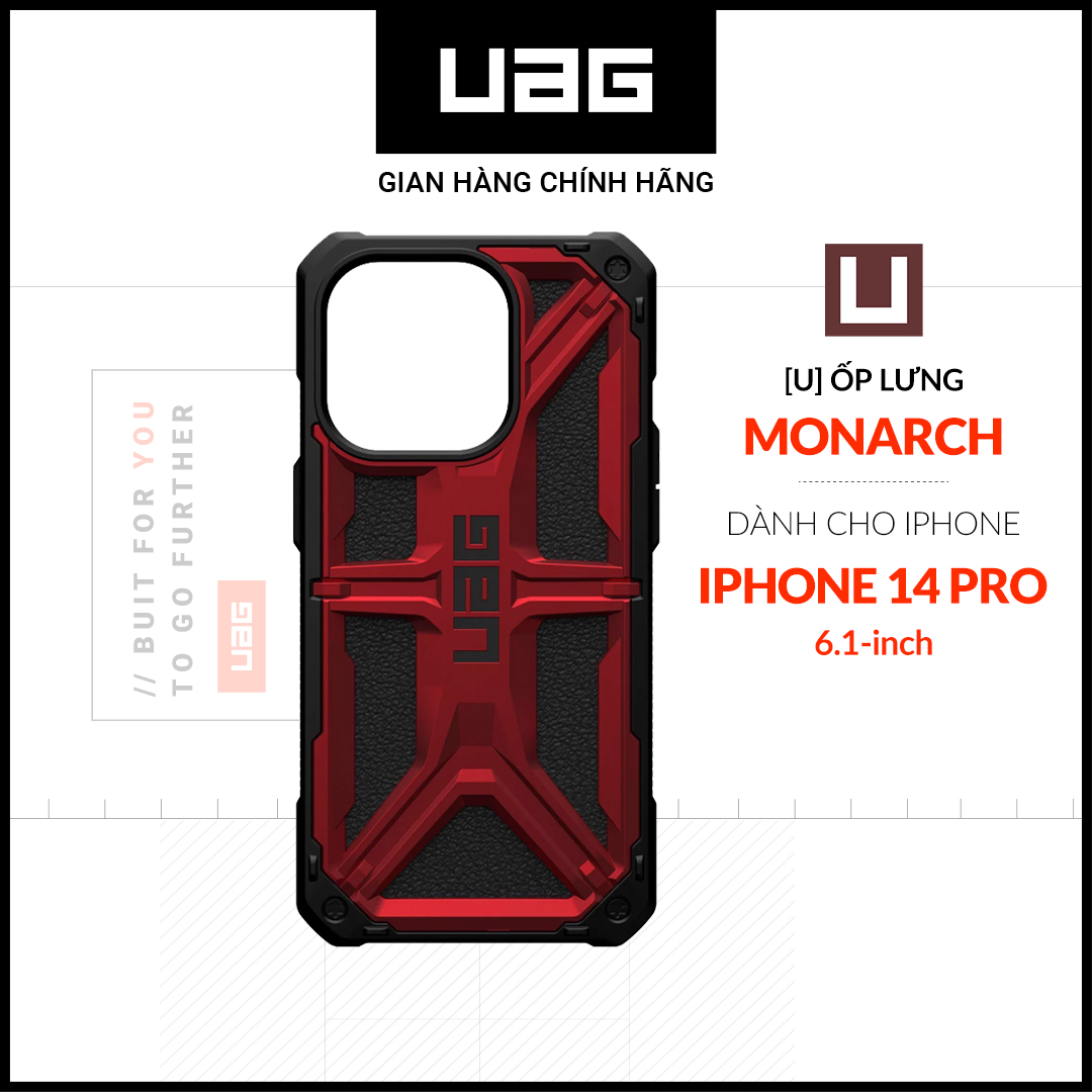 Ốp Lưng UAG MONARCH Cho iPhone 14 PRO [6.1 INCH]