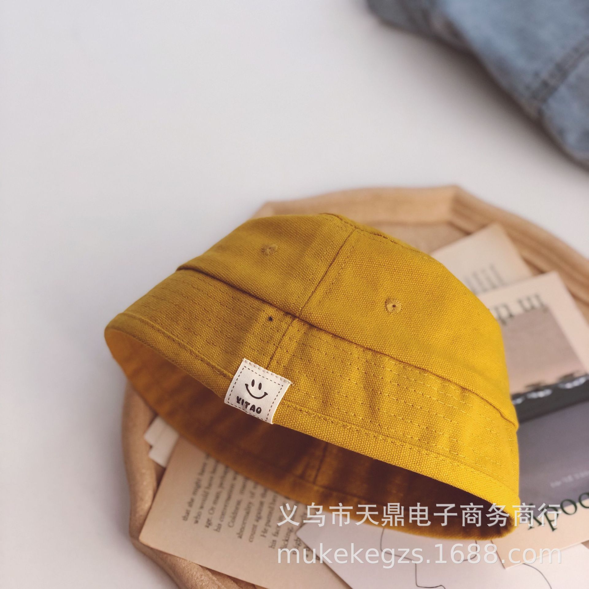 mũ cụp vành cho bé hottrend 2022